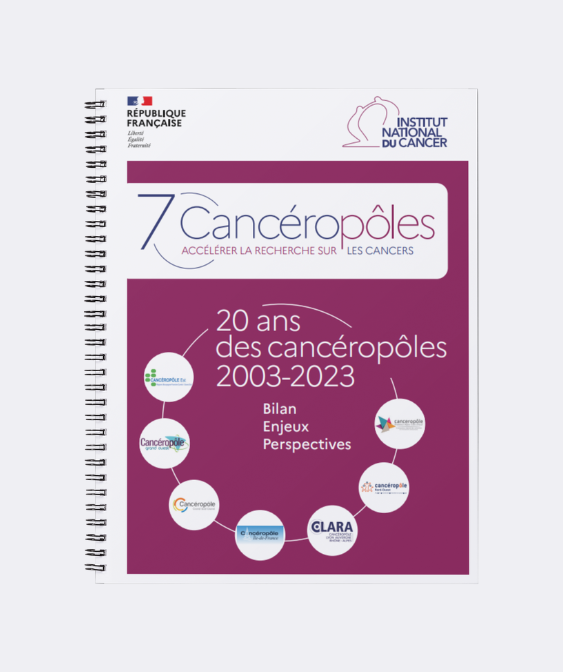 L’INCa publie une brochure du 20 ans des cancéropôles (2003-2023) : enjeux et perspectives