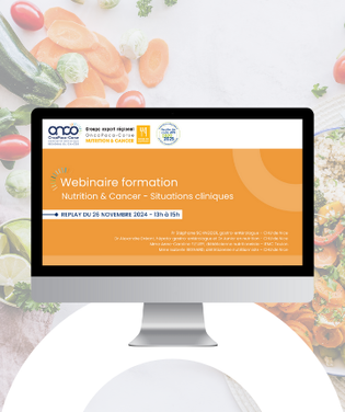Formation « Nutrition & Cancer » : les replays des modules 1 et 2 sont disponibles sur notre chaîne Youtube (DSRC OncoPaca-Corse) !