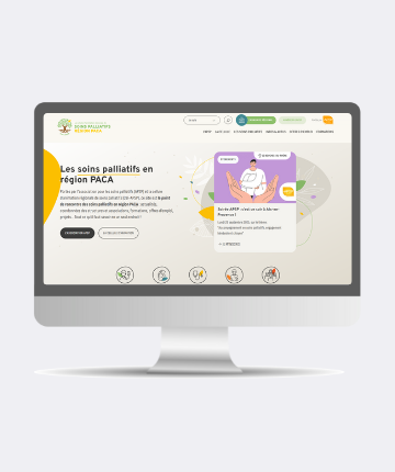 Lancement du site internet régional des soins palliatifs en PACA (Association Pour les Soins Palliatifs PACA et Cellule d’animation régionale de soins palliatifs)