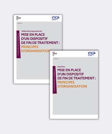 Parution du référentiel national organisationnel sur le dispositif de fin de traitement en cancérologie (Institut National du Cancer)