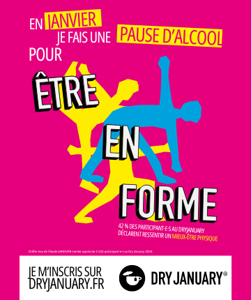 Dry January : faire une pause d’alcool en janvier pour faire le point sur sa consommation