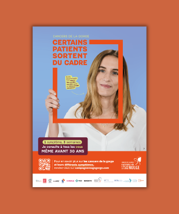 Campagne Rouge-Gorge 2026 : mieux faire connaître les cancers de la gorge, y compris chez les plus jeunes