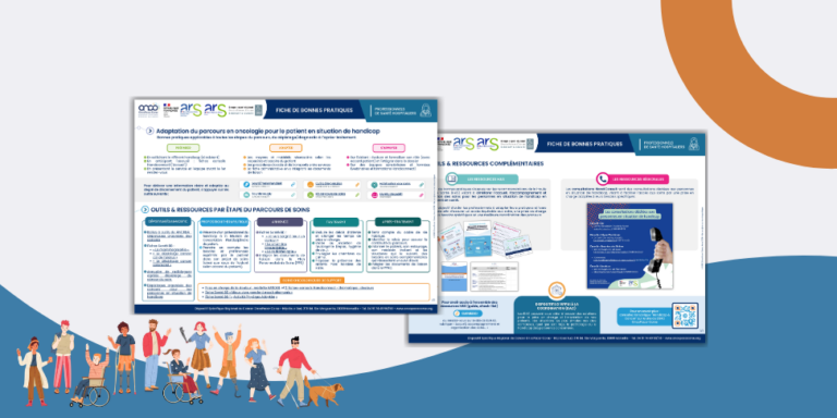 Nouveau : le DSRC OncoPaca-Corse publie une fiche de bonnes pratiques « Handicap & Cancer » destinée aux équipes hospitalières !