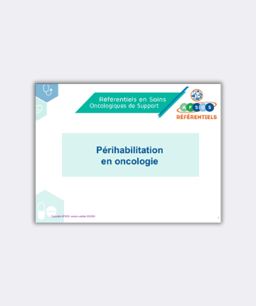 Périhabilitation en oncologie : parution d’un nouveau référentiel AFSOS