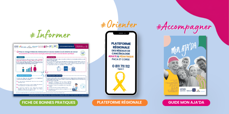 Campagne d’information : trois ressources régionales pour améliorer la prise en charge des Adolescents et Jeunes Adultes (AJA) atteints de cancer en PACA et Corse